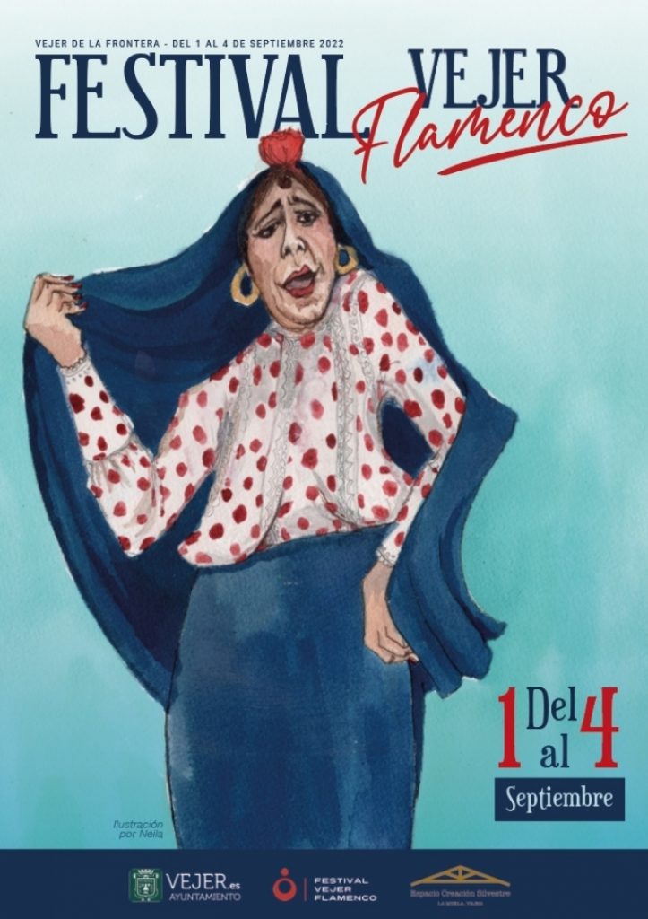 Cartel festival Vejer flamenco 1